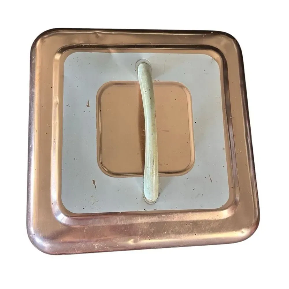 Mirro Copper Finish Aluminum Square Interlocking Cake Cover